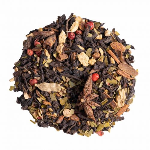 Pu Erh Power Chai bio | Pu erh Maté Gingembre Cannelle | KUZU